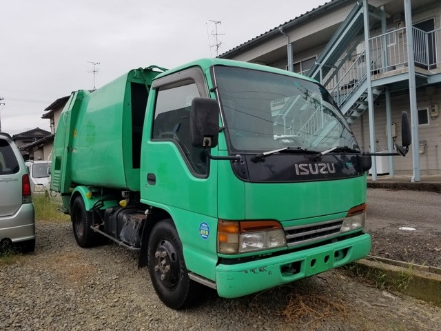 いすゞ エルフ 4 6 高床 ディーゼル 塵芥車 2tプレスパッカ 石川県 中古車 中古車詳細 中古車検索はカーセンサーラボ Net